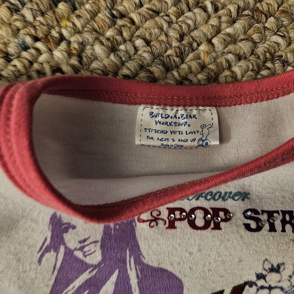 Build A Bear Hannah Montana Undercover Pop Star Shirt - Picture 2 of 5
